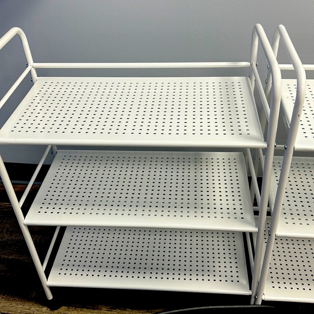 Topeakmart 3-Tier Salon Rolling Trolley Cart